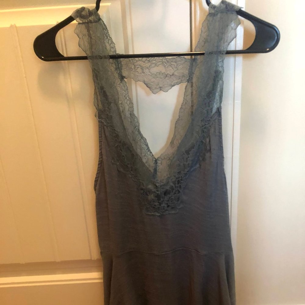 Free People Lace Detailed Blouse